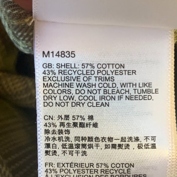 Marmot Women Fairfax Lightweight Boyfriend Flannel Shirt Wheat Small NWT - Picture 12 of 12